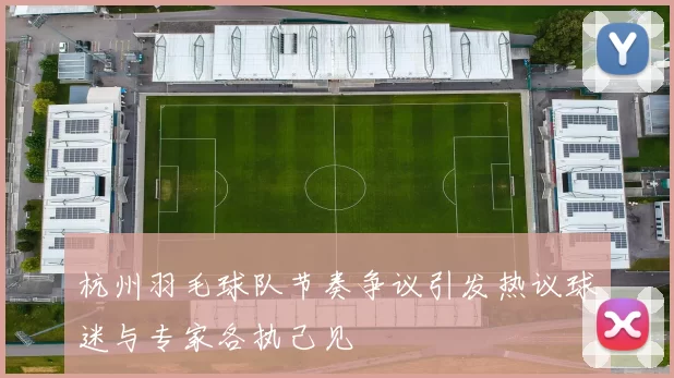 杭州羽毛球队节奏争议引发热议球迷与专家各执己见