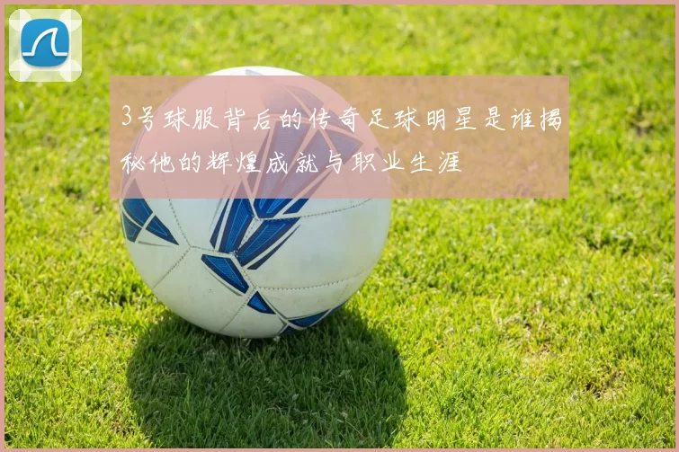 3号球服背后的传奇足球明星是谁揭秘他的辉煌成就与职业生涯